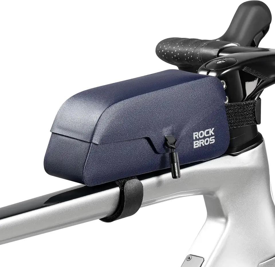 ROCKBROS Fahrrad Rahmentasche 100% Wasserdicht mit Magnetdeckel