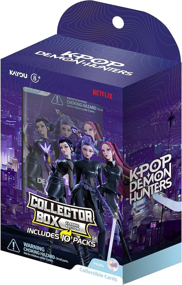 Kpop Demon Hunters Collectible Trading Cards Classic Edition 10 Packs