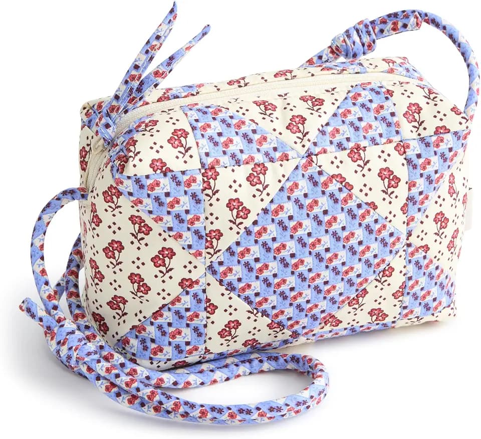 Vera Bradley Women's Premium Cotton Blake Crossbody Bag