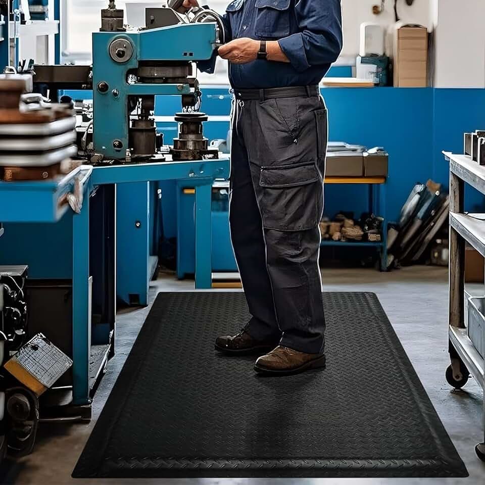 bimiti Anti Ermüdungsmatte 60 x 182 cm Ergonomische Arbeitsplatzmatte