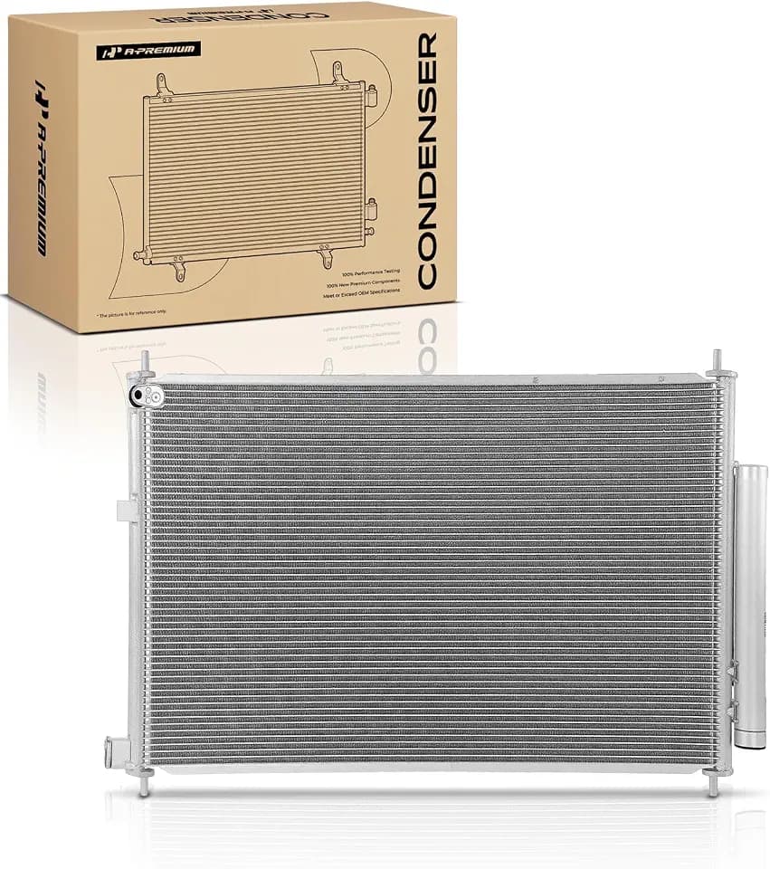 A-Premium Air Conditioning Condenser Compatible with Honda