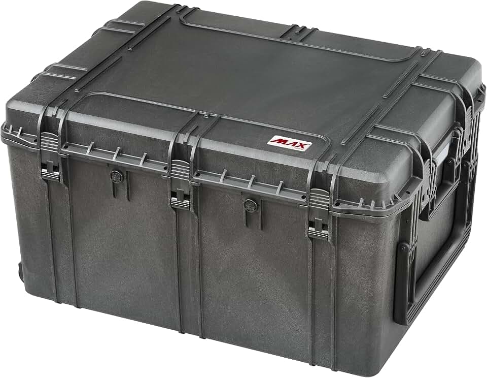 MAX Max820, Koffer für Erwachsene, Unisex, Schwarz, 20 x 600 x 450 mm