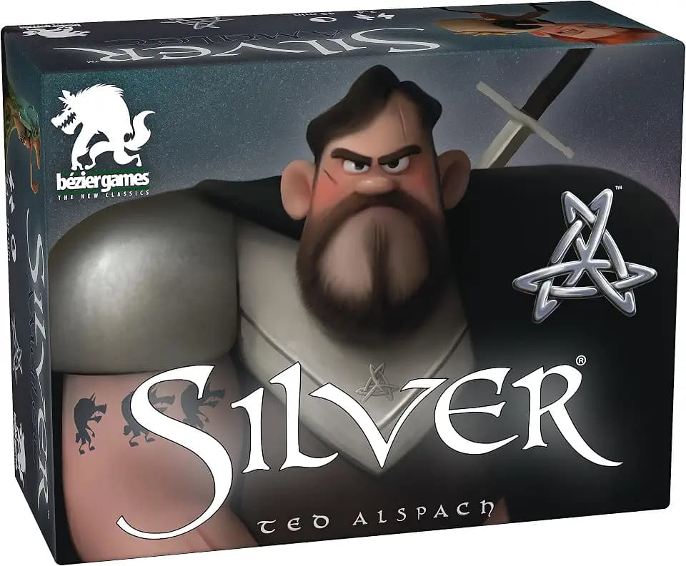 Bezier Games Silver, Fun, Competitive, and Strategic Card Game