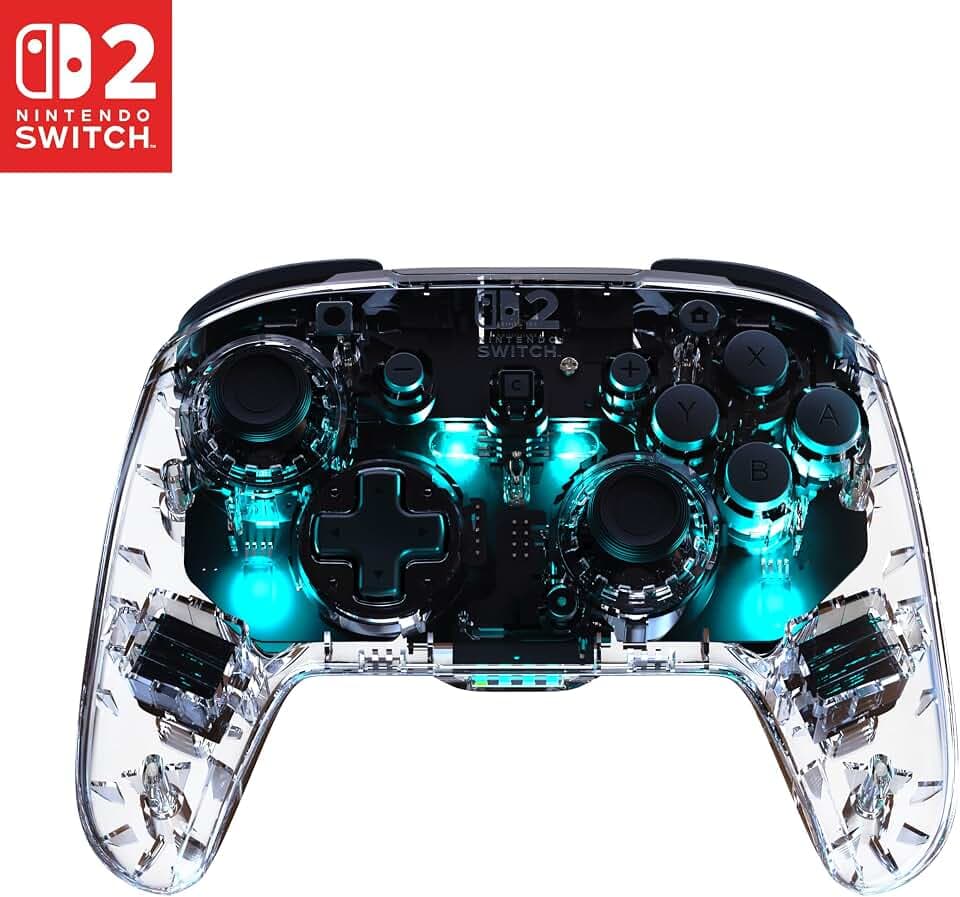 Turtle Beach Afterglow Wireless RGB Gaming Controller, Nintendo Switch 2