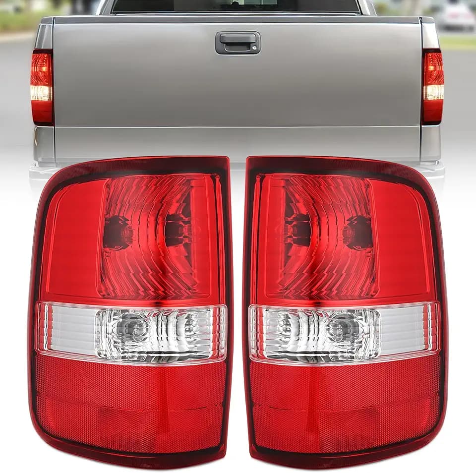 Nilight Taillight Assembly for 2004-2008 Ford F150 Driver and Passenger