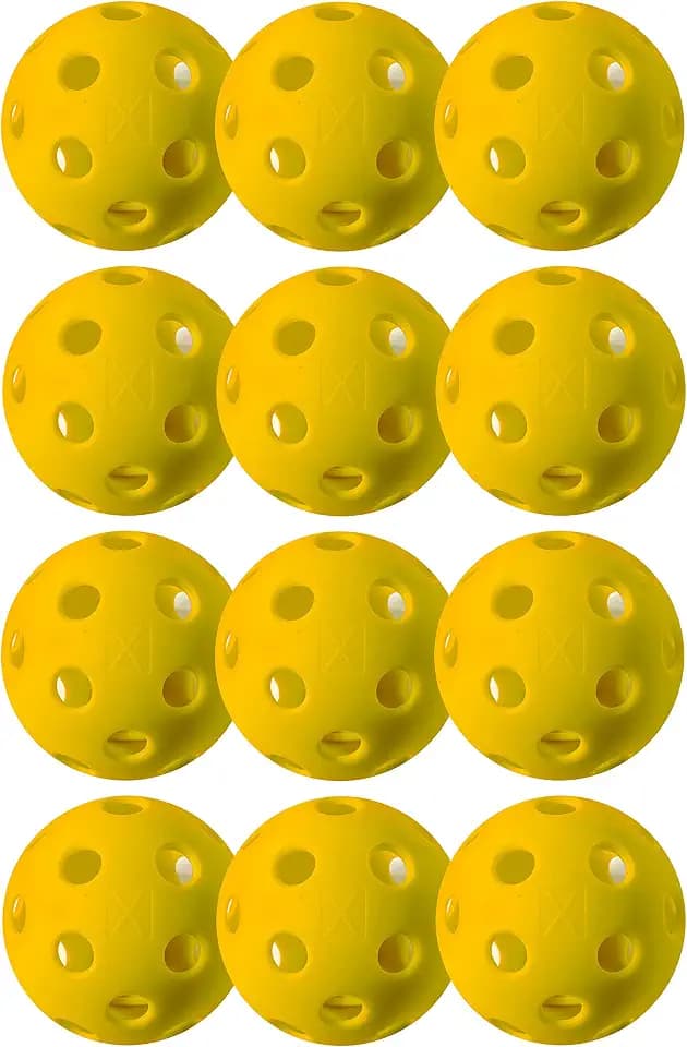 Franklin Sports X-26 Indoor Pickleballs - 3 Pack, 12 Pack & 100 Pack Bulk - USAPA Approved Tournament Pickleballs - Multiple Colors