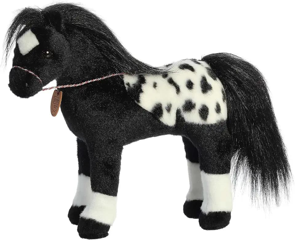 Aurora Breyer Showstoppers 11" Black Appaloosa Exquisite Stuffed Animal
