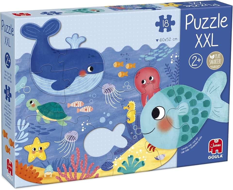 Goula - Ozean XXL Puzzle - XXL-Puzzle für Kinder - ab 2 Jahren