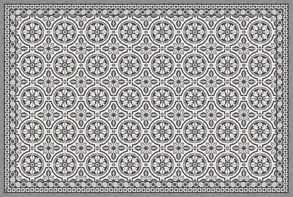 vilber, Vinylteppich, Tanger DU 05 155X230X0.22 cm, Schwarz