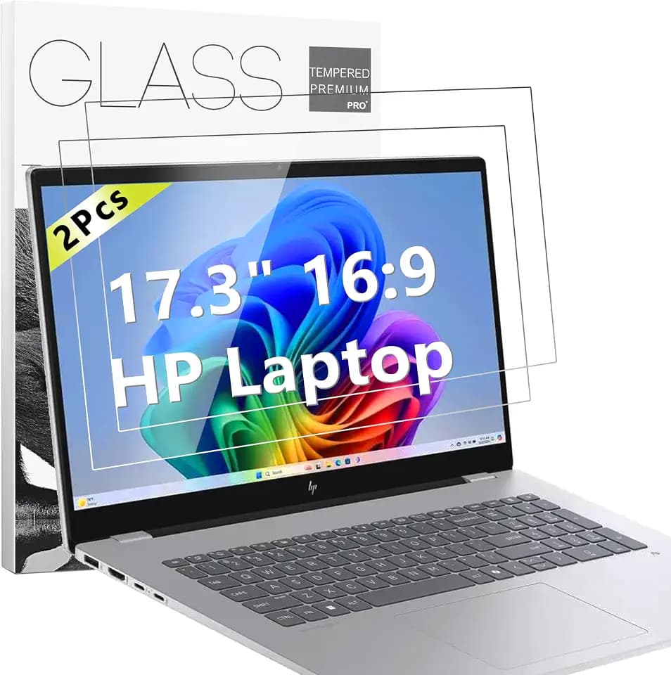 2Pcs Tempered Film For 17.3″ HP OmniBook7|HPOmniBook X HP OMEN 17/Envy 17