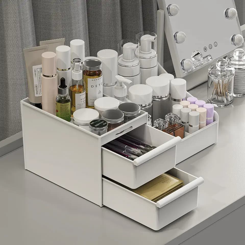 DancesCat Kosmetikorganizer mit Schubladen,Große Makeup Organizer