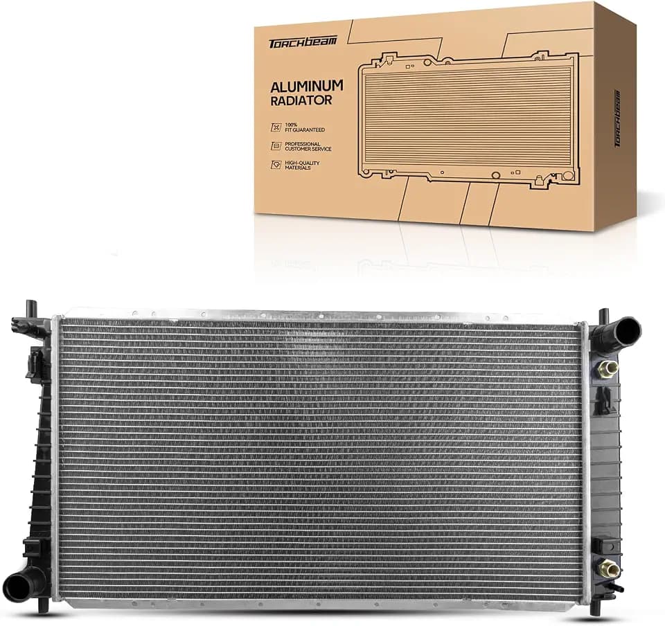 Torchbeam CU2257 Vehicle Radiators for 1999-2002 F-150 5.4L, 2003 F-150, 1999-2002 F-150 4.6L, 1999-2002 F-150 4.2L, 1999-2002 Expedition, 1999-2003 F-250 Super Duty 5.4L