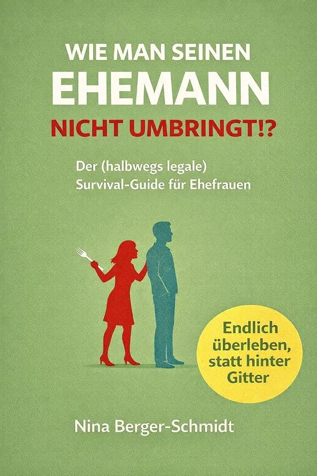 WIE MAN SEINEN EHEMANN NICHT UMBRINGT: Der (halbwegs legale) Survival-Guide für Ehefrauen