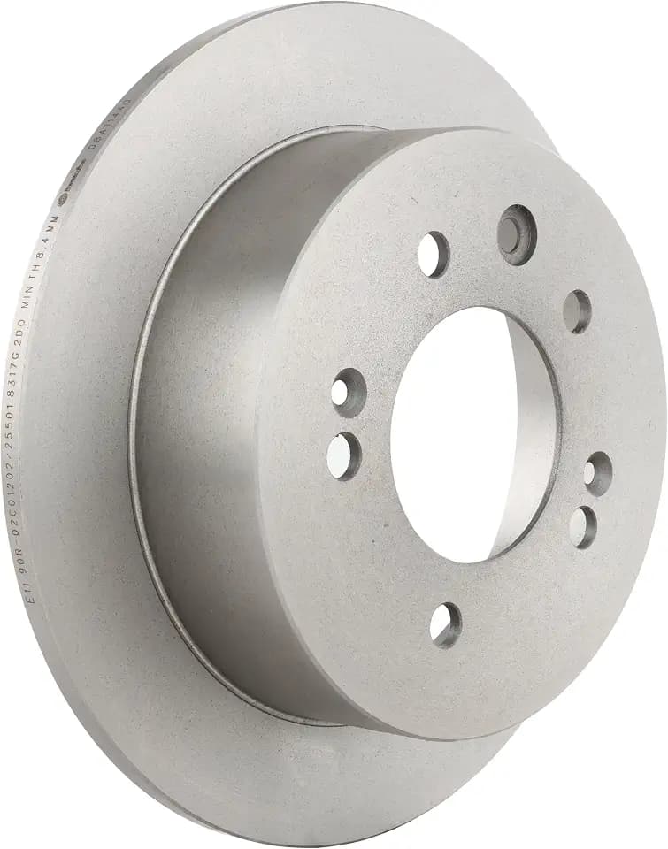 Brembo 08.A114.40 Standard solid Rear Brake Rotor HYUNDAI OE# 584112H300
