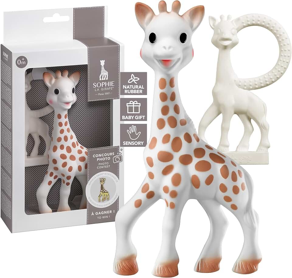 Sophie la Girafe – Sophie la Girafe Award-Geschenkset – Beißring – Aktivitätsset für Kinder – Frühes Lernspielzeug für Kinder – ab der Geburt