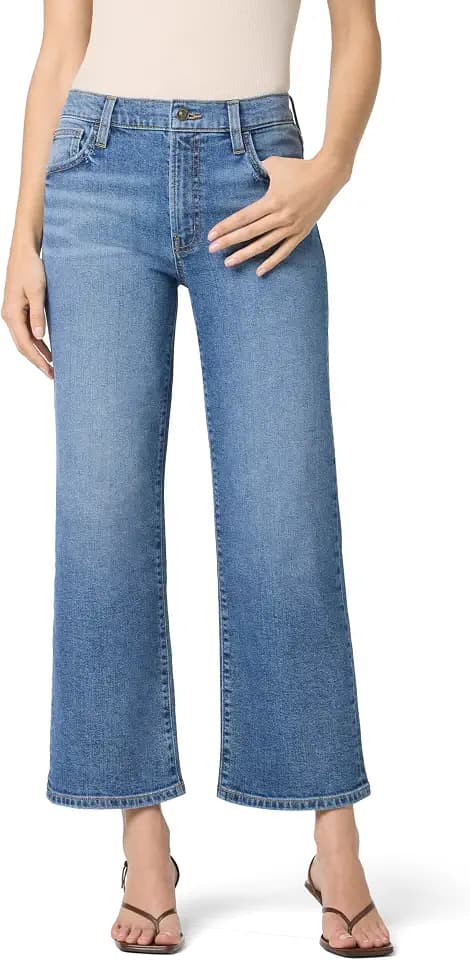 Hudson Women's Rosalie High Rise Wide Leg Ankle Jean