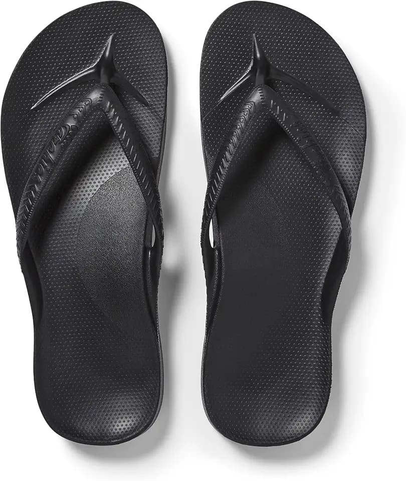 Archies Arch Support Flip Flops for Men & Women – Orthotic Sandals for Plantar Fasciitis Relief – Lightweight, Cushioning, Shock-Absorbing Thong Sandals for Walking, Foot Pain & All-Day Comfort
