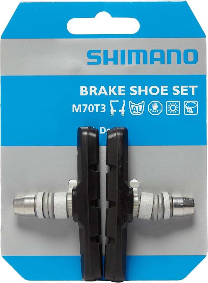 Shimano M-System V-Bremsklötze, schwarz Bremsschuh M70T3 MTB
