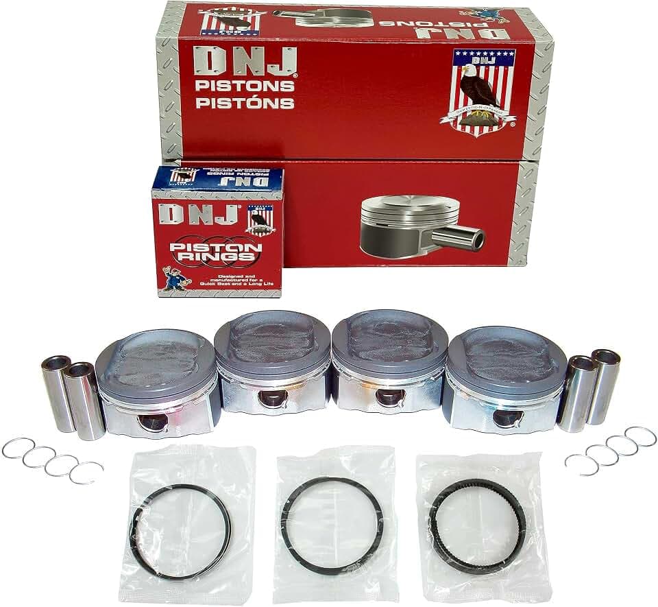 DNJ PRK932 Piston Ring Set Standard for 2006-2015 Pontiac, Scion, Toyota Camry, Corolla, Matrix 2.4L L4 16V DOHC 2362cc