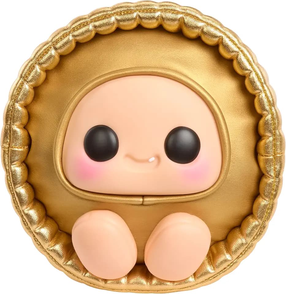Hyojo Reese's Peanut Butter Cups Series, Blind Box Collectible Plush, Limited Edition, 3 to Collect, Milk Chocolate, White Creme & All Gold Peanut Butter, Great Gift for All Ages