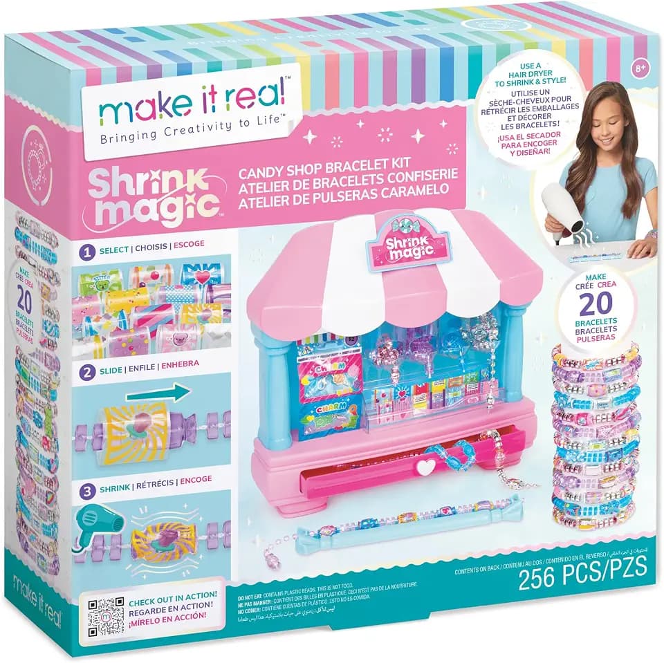 Make It Real Magische Süßigkeiten-Shop Set, Armband, kreative Spielzeug
