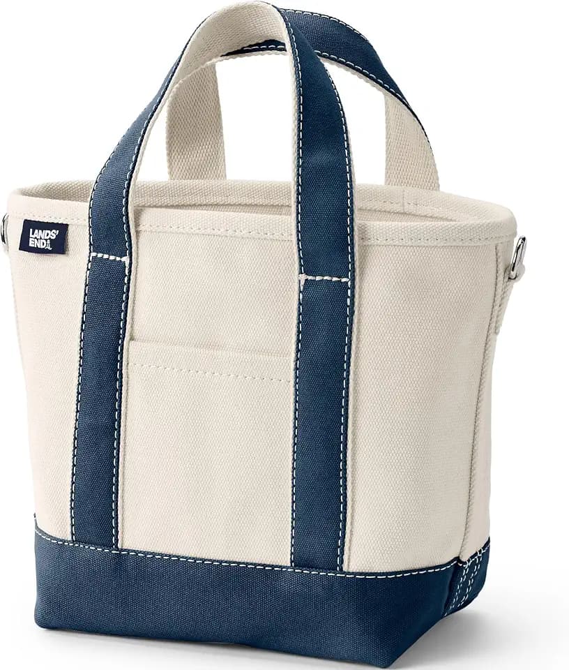 Lands' End Open Canvas Tote