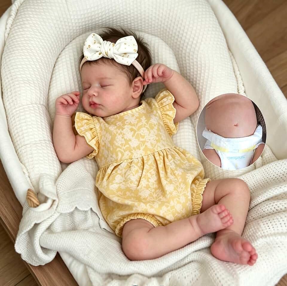 Zero Pam Reborn Baby Dolls Full Body 20 Inch Realistic Baby Doll