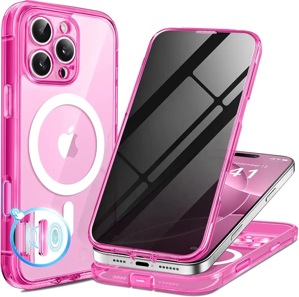 BERFY for iPhone 16 Pro Max Case, Fit for MagSafe