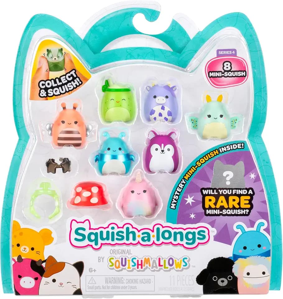 Squish-a-longs Mini-Squish 8-Pack (Wave 4, Style 4)