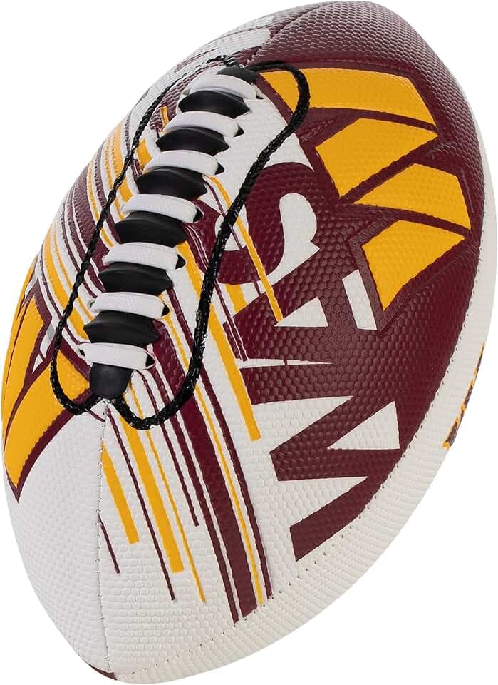 Franklin Sports NFL Team Mini Footballs - Youth 8.5" Official NFL Licensed Football + Air Pump Set