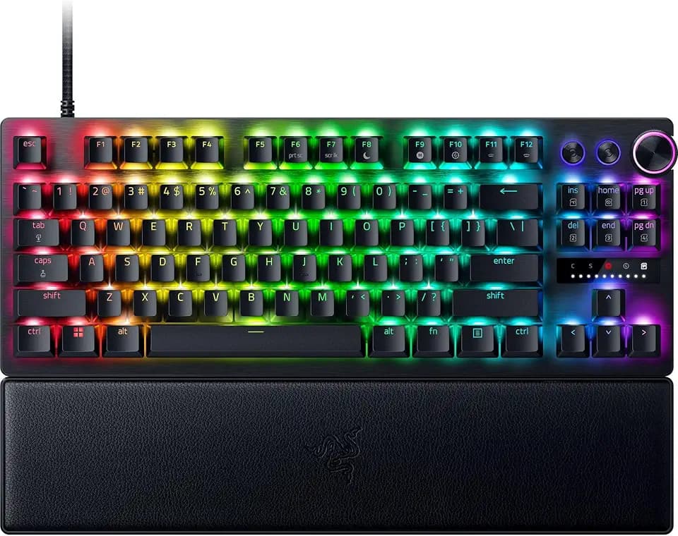 Razer Huntsman V3 Pro TKL Esports Gaming Keyboard, Black