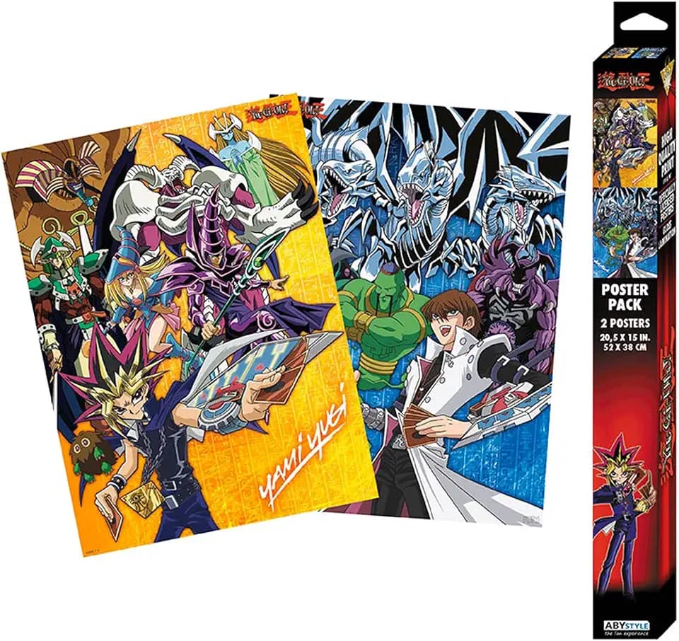 ABYstyle - YU-GI-OH! Set 2 Chibi Poster Yugi und Kaiba