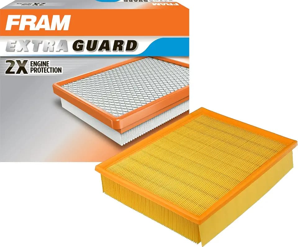 FRAM Extra Guard Flexible Rectangular Panel Engine Air Filter Replacement, Easy Install w/Advanced Engine Protection and Optimal Performance, CA8095
