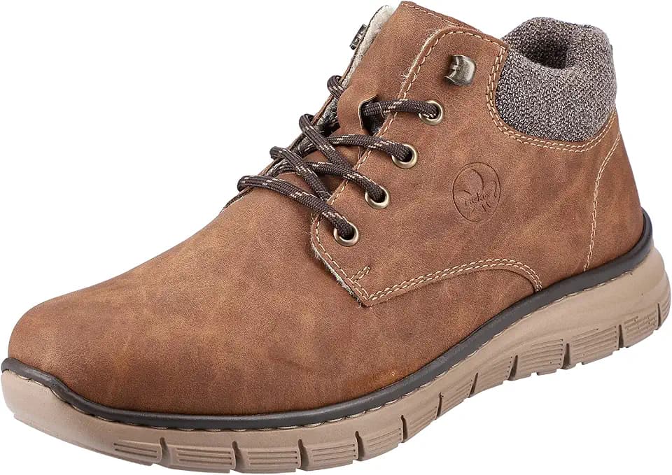 Rieker Herren Bequemschuhe B5632, Männer Schnürhalbschuhe