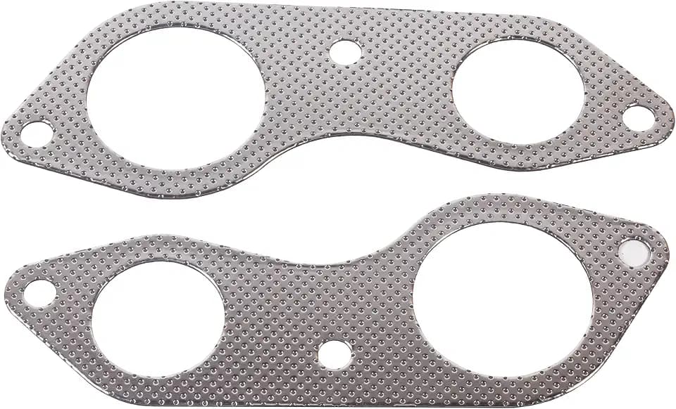 31575 (2PCS) Exhaust Pipe Flange Gasket For CHEVROLET，GMC，C1500 PICKUP SUBURBAN,C2500 PICKUP SUBURBAN K1500 PICKUP SUBURBAN K2500 PICKUP SUBURBAN 1996 1997 1998 1999;CADILLAC ESCALADE 1999-2000