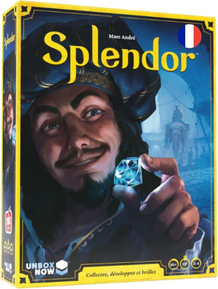 Asmodee Strategiespiel Splendor, französische Version - Französische Sprache