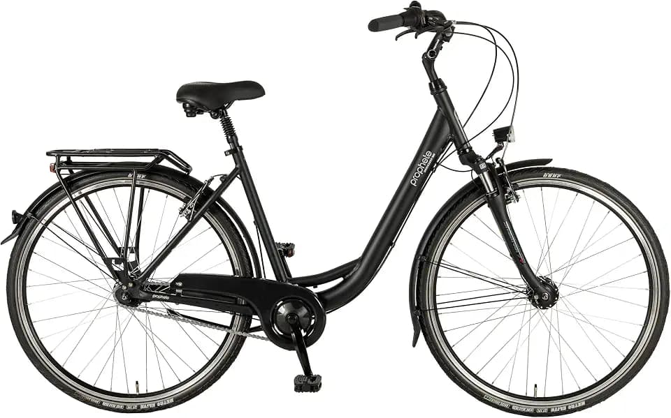Prophete GENIESSER 500 Citybike Damen, 28 Zoll, Schwarz