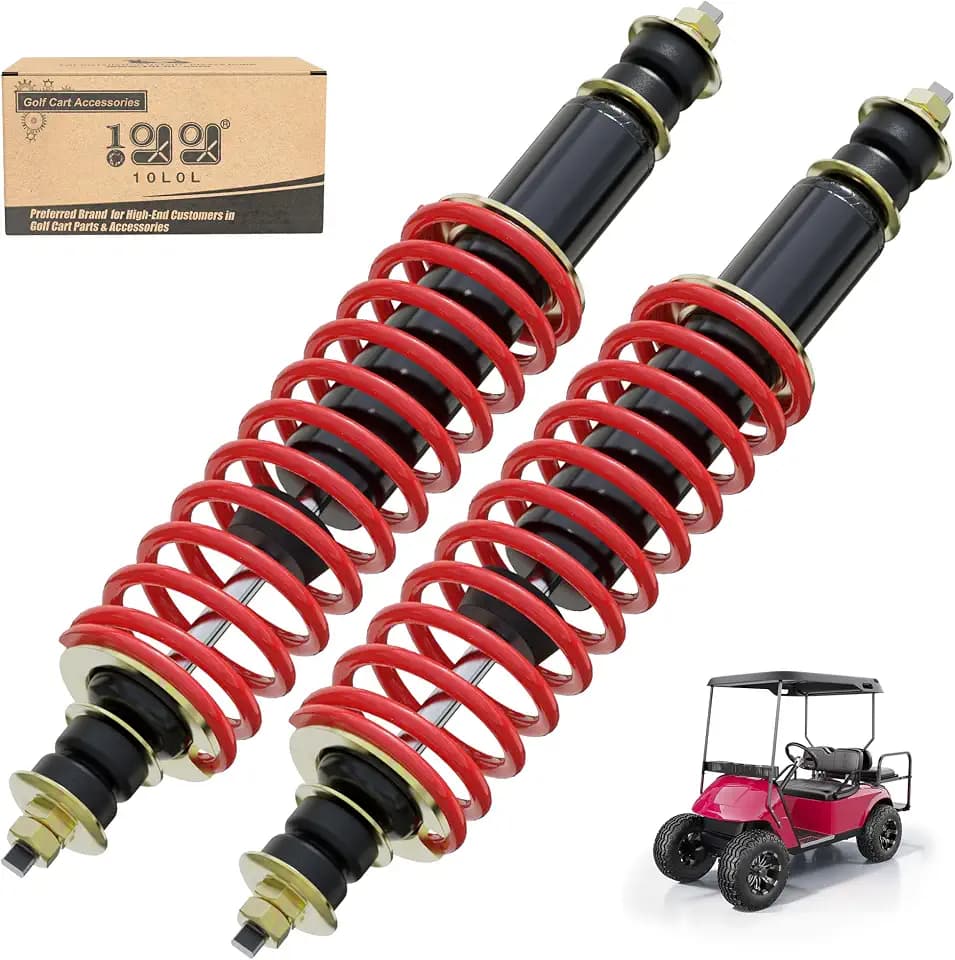 10L0L 2PCS Golf Cart Shocks for EZGO TXT Medalist 1994+ Gas & Electric Cart