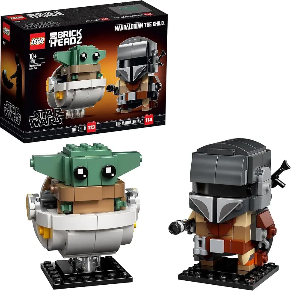 LEGO 75317 Star Wars Der Mandalorianer und das Kind, Sammlermodell, Bauset