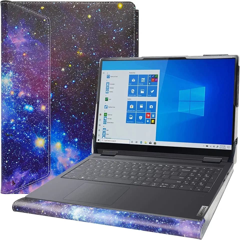 Protective Case for Lenovo Yoga 7 2-in-1 16" Laptop, ThinkPad T16 Gen 3/ThinkPad P16s Gen 3, Galaxy