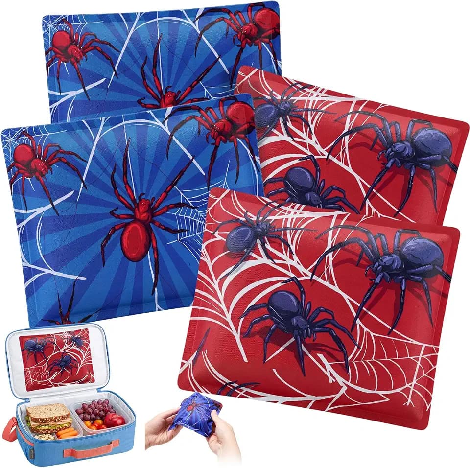 Soft Gel Ice Packs for Lunch Boxes Reusable