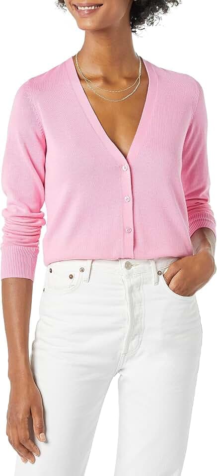 Amazon Essentials Damen Leichter Cardigan-Pulli