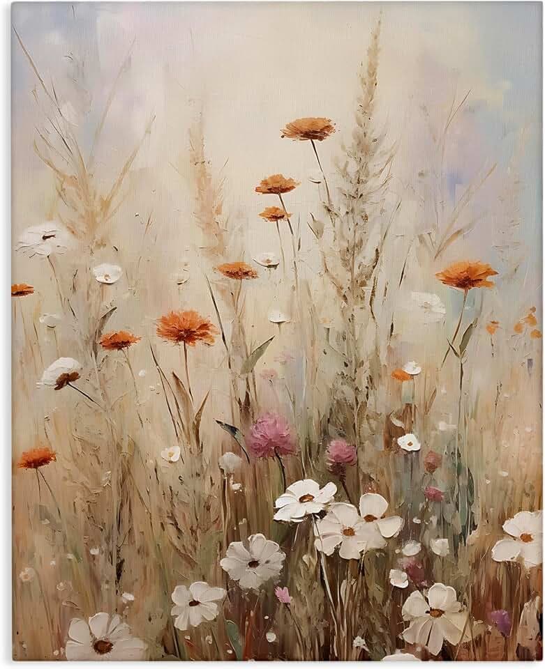 Stupell Industries 'Wildflower Meadow Painting'| Canvas Art