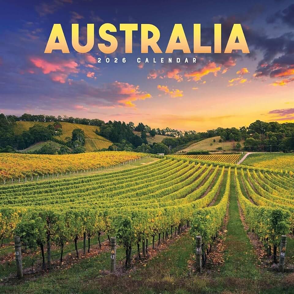 Australia – Australien 2026 – Wand-Kalender: Original Carousel-Kalender [Mehrsprachig] [Kalender] (Wall-Kalender)