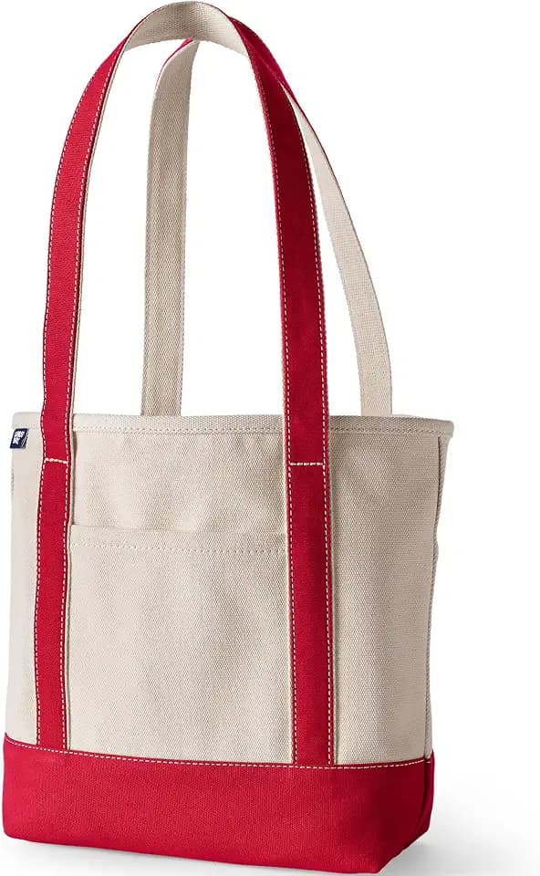 Lands' End Open Canvas Tote