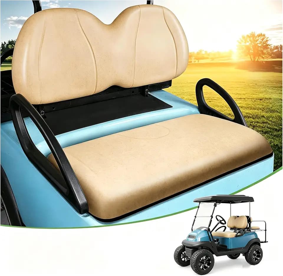 10L0L Golf Cart Front Seat Cushion for Club Car Precedent 2012-up