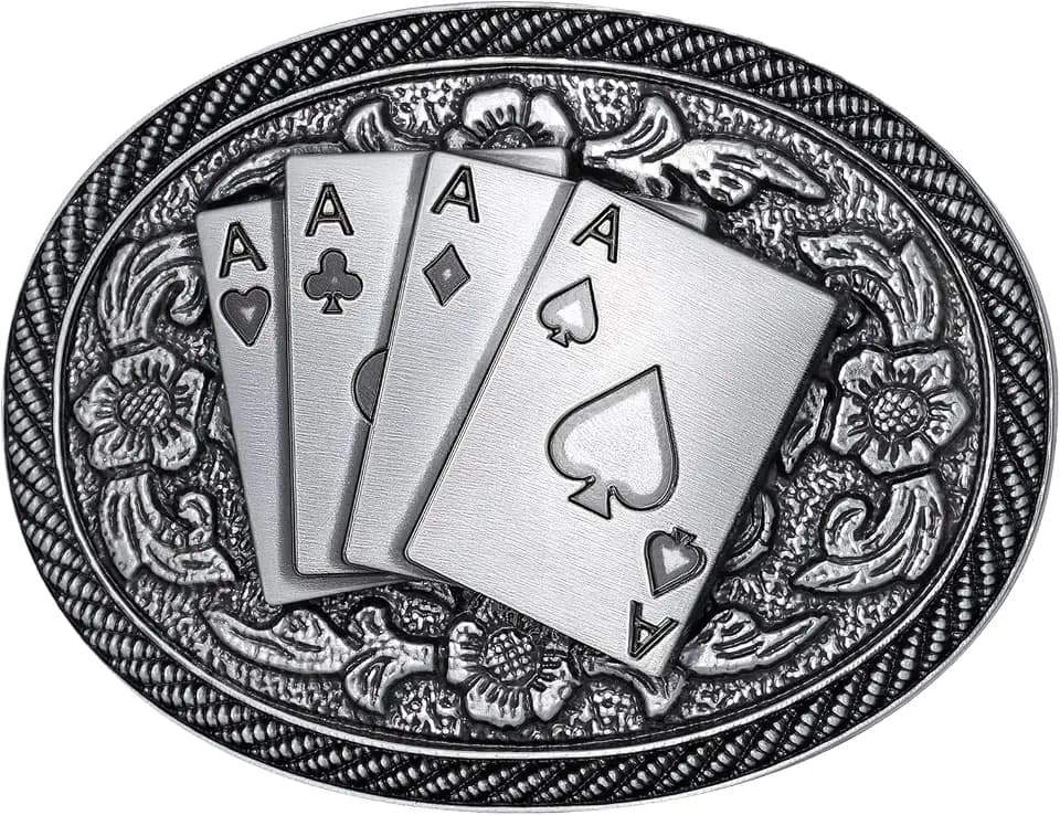 SANSTHS Cowboy Belt Buckle for Men Women Horse western belt buckles Gifts
