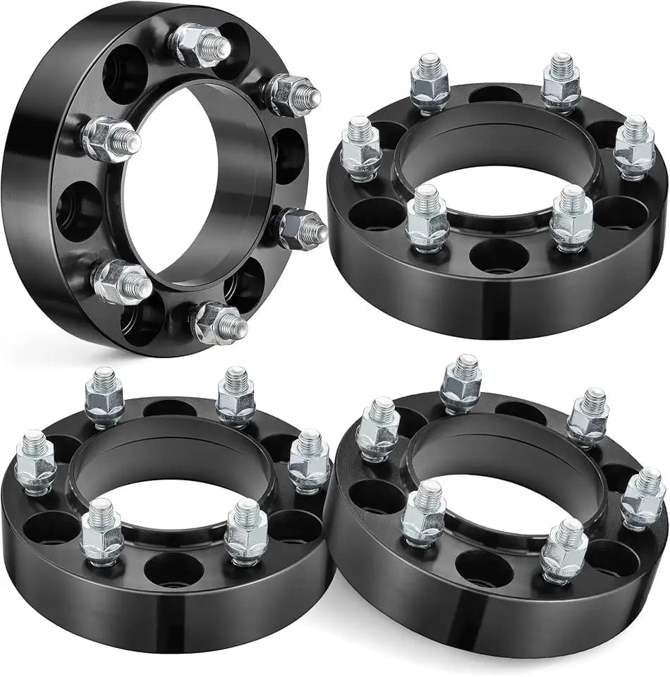EVIL ENERGY 6x5.5 Wheel Spacers 1.5", 106 mm Bore Hubcentric M12x1.5 Studs