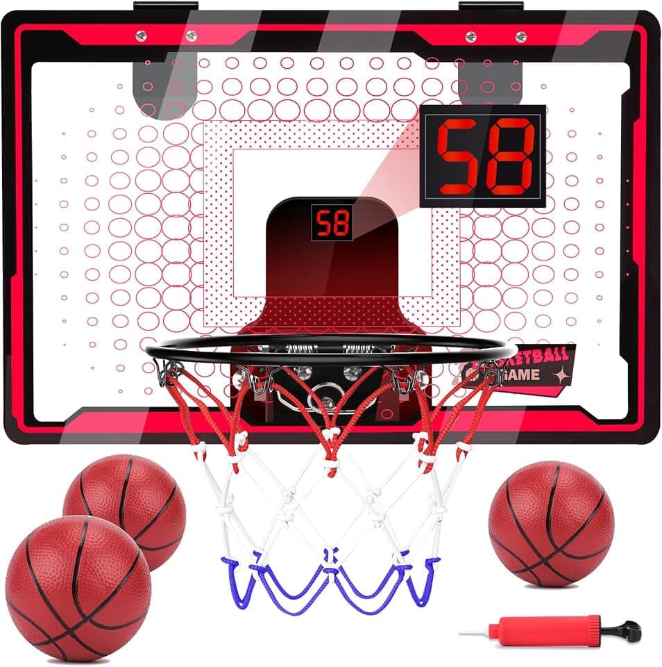 Over The Door Mini Indoor Basketball Hoop