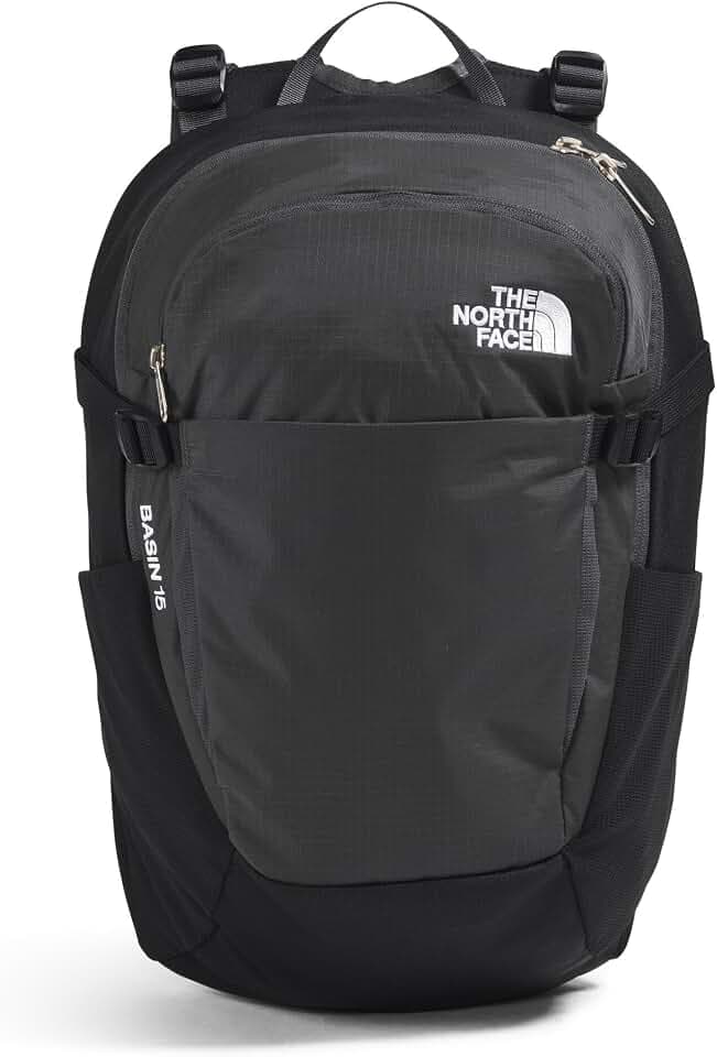 The North Face Basin 15 Liter Technical Pack, Blk/Asphalt Gy-NPF, OSFA